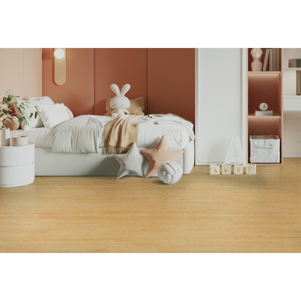 TACO Lantai Vinyl TV5503 VALENCIA OAK 5MM SPC per 1 box (172 x 1210 mm , 11 pieces / box (2.29sqm)) 