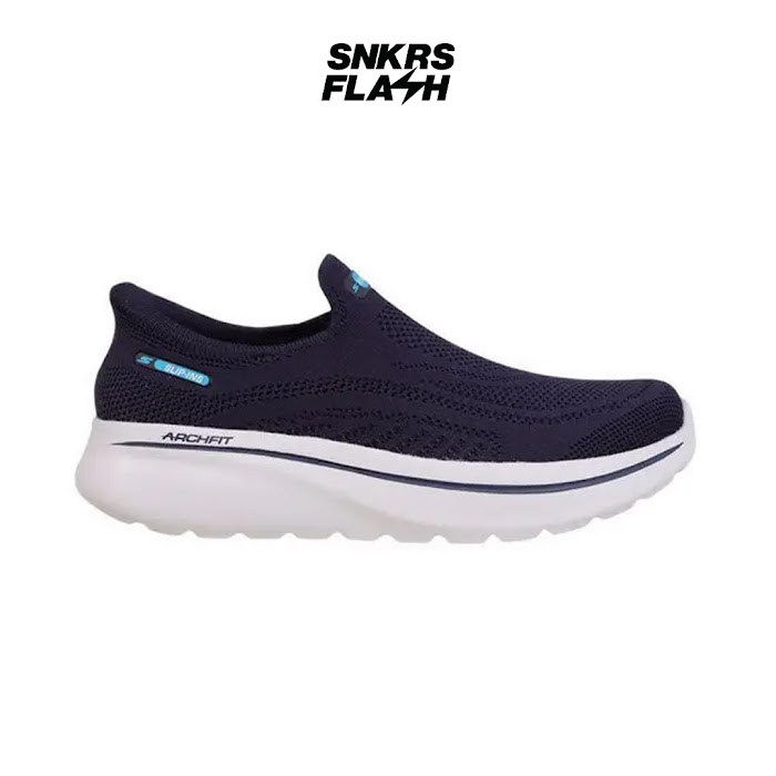 SKECHERS Go Walk Arch Fit N Joy Navy Sepatu Casual Pria - 217076NVY