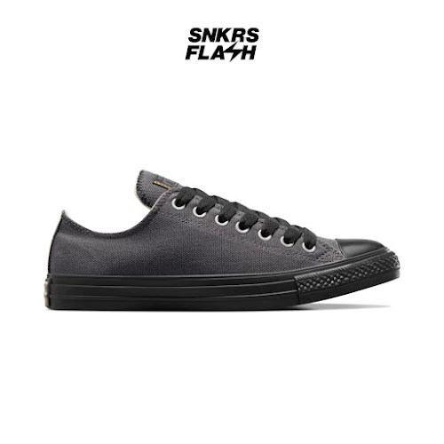 CONVERSE Ct As Ox Grey Black Sepatu Sneakers Pria  - A11508C - Size 42