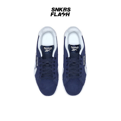 REEBOK COURT Retro Navy White Sepatu Sneakers Pria  - 100208930 - Size 44