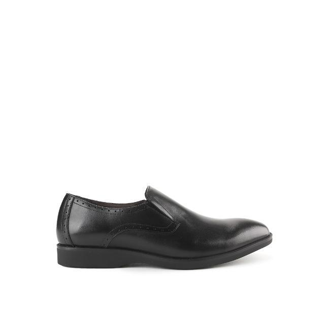 Hush Puppies Sepatu Pria Henley Comet Slip On Black