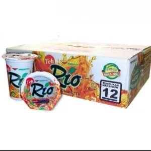 TEH RIO / TEH GELAS (1 DUS ISI 24 CUP)