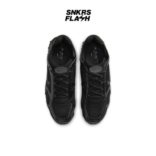 NIKE Air Zoom Spiridon Cage 2 Triple Black Sepatu Sneakers Pria - HM8497010 - Size 43