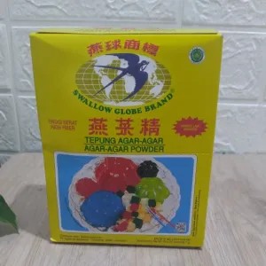 Agar - agar Swallow Plain 5 x 12per pack