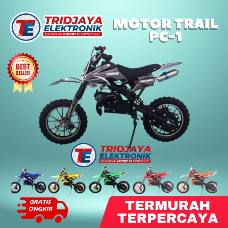 Motor Trail Anak PC-01 Termurah Motor Mini Anak Bensin Terlaris