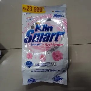 So Klin Smart Detergen + Softener 125g