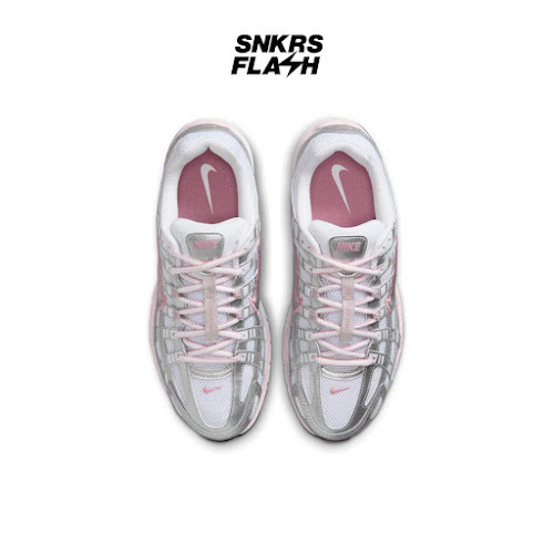 NIKE P6000 WHITE METALLIC SILVER PINK - BV1021108 - Size 36