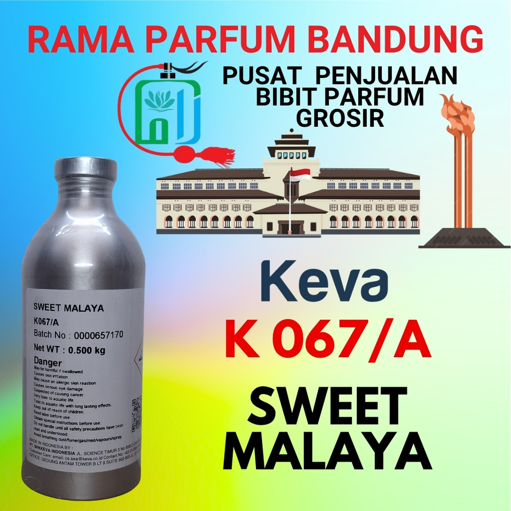 [ Keva ] SWEET MALAYA | Bibit parfum murni original pabrik kemasan 500 Gram - Harun bin ali