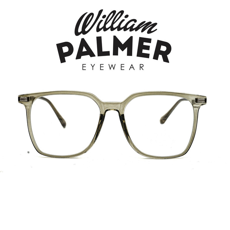 William Palmer Kacamata Pria Wanita Shell 85090 Olive