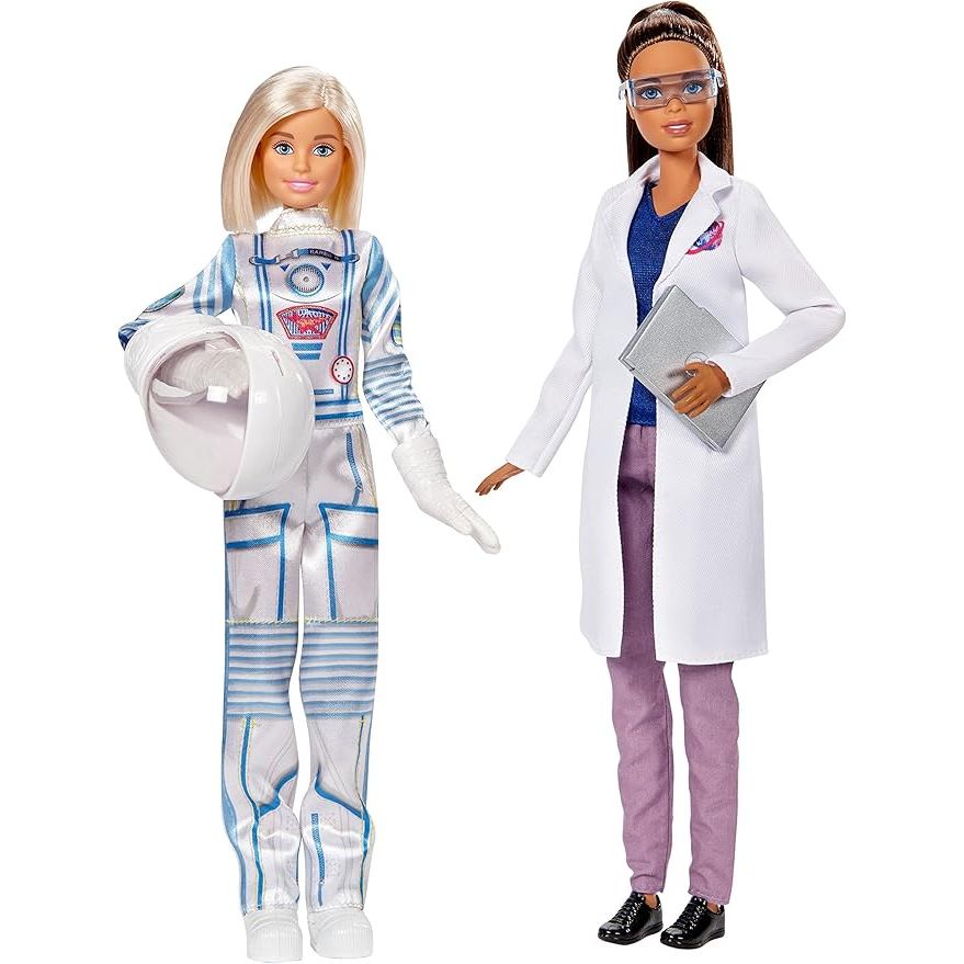 Barbie Friend Careers Astronaut & Space Scientist Doll Set