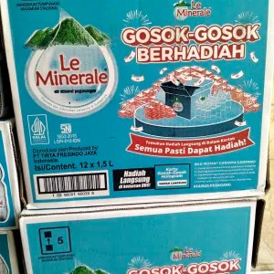 LE MINERAL 1.5 L 1DUS
