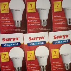 lampu Surya Vega 7 wat nyala putih