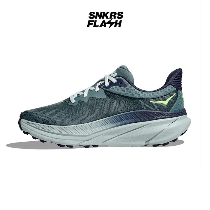 HOKA ONE ONE Challenger Atr 7 Wide Mountain Fog Blue Sepatu Lari Pria - 1134499MRZ - Size 45.3