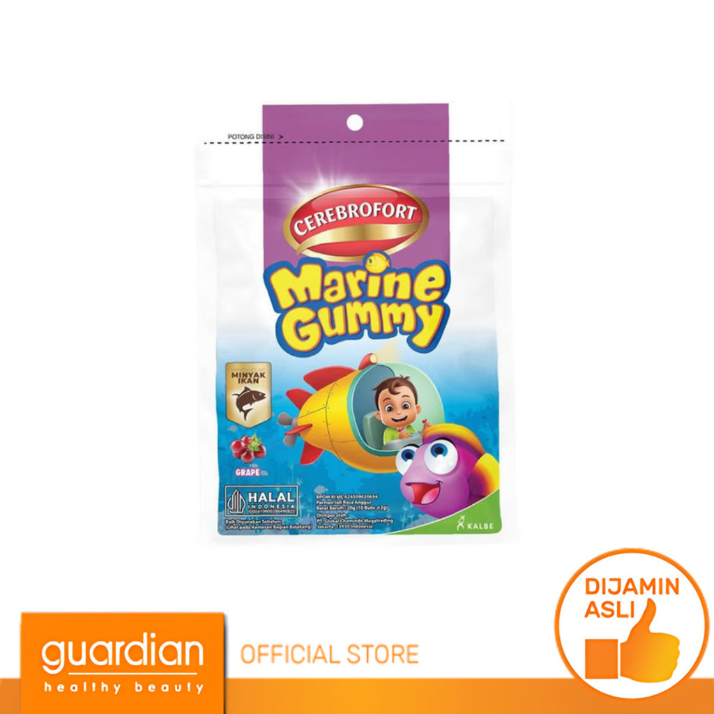 Cerebrofort Marine Gummy Grape 20gr