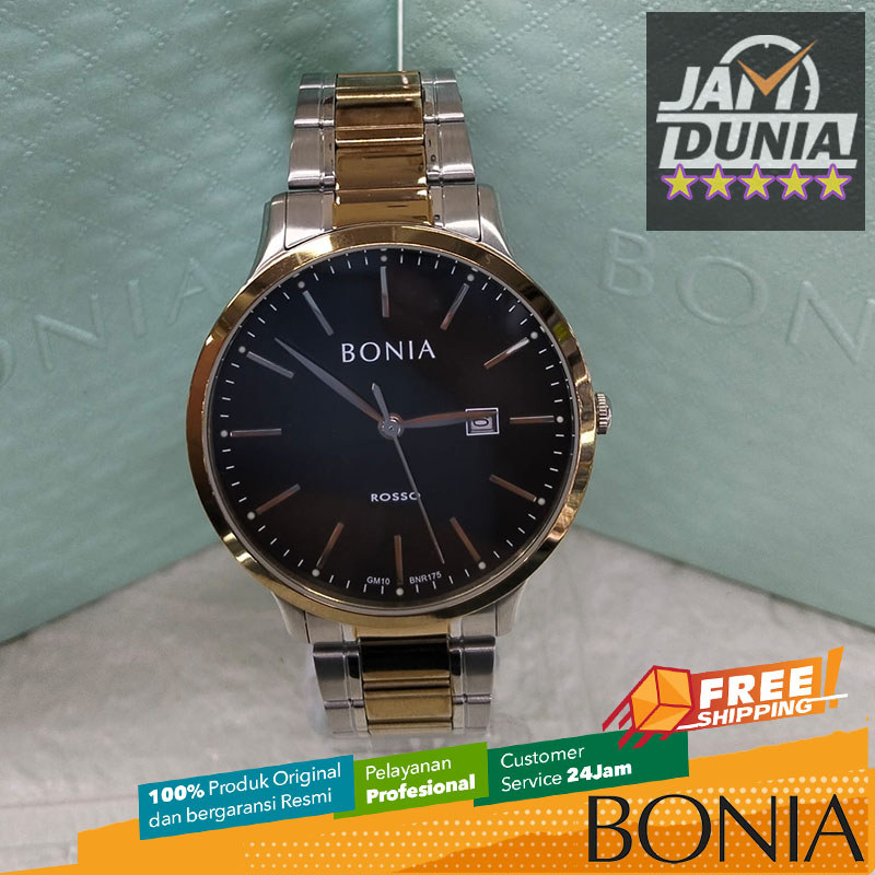 JAM PRIA ANALOG BONIA ROSSO ORIGINAL BONIA BNR175-1132 BONIA BNR175 1132 BONIA BNR 175 1132 SILVER G