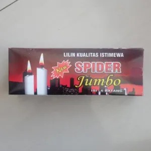 Lilin Spider Jumbo 6per pack