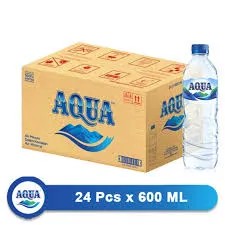 AQUA BOTOL 600ML KARTON (24X600 ML)