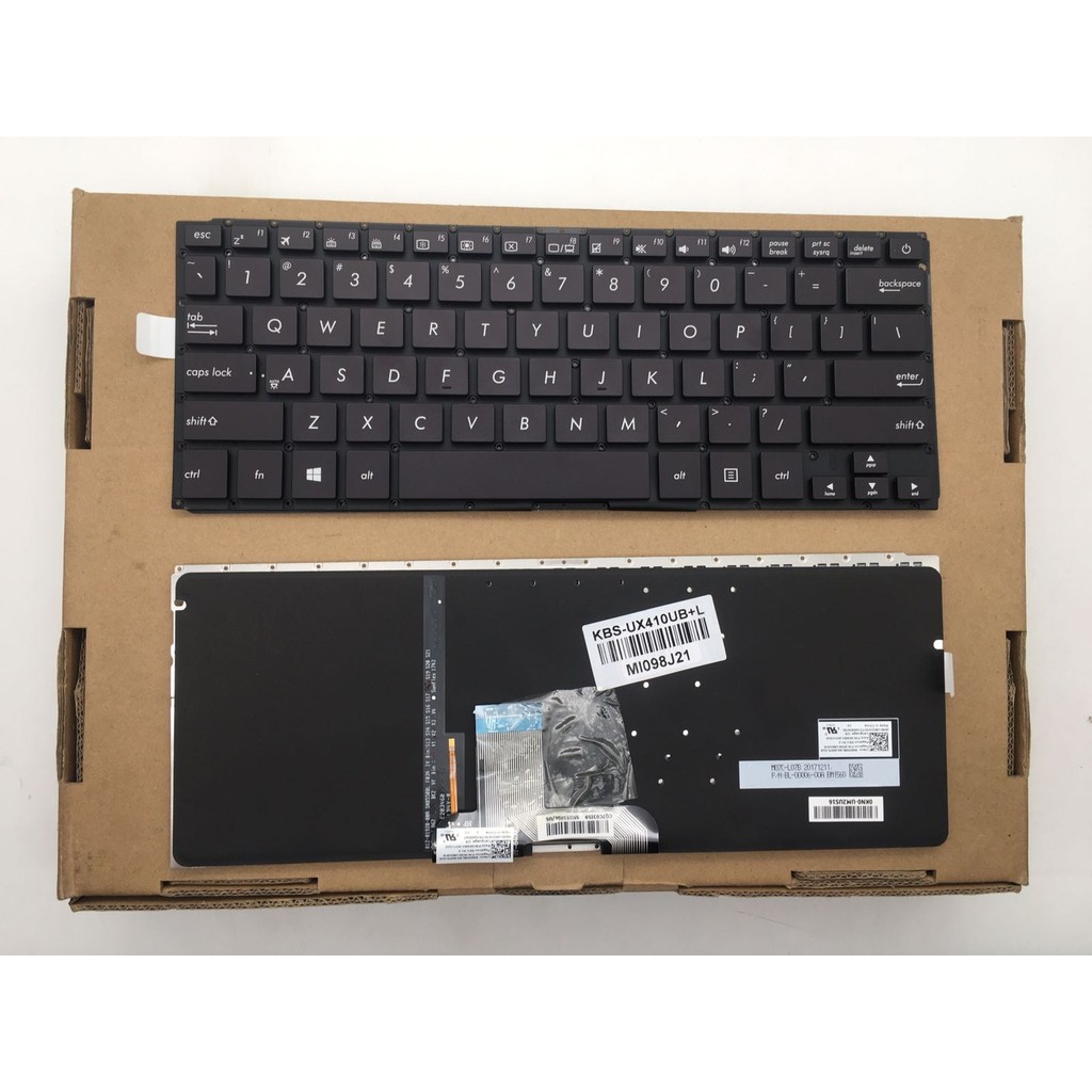 Keyboard Asus Zenbook ux410 ux410u ux410uf ux410uq Backlite