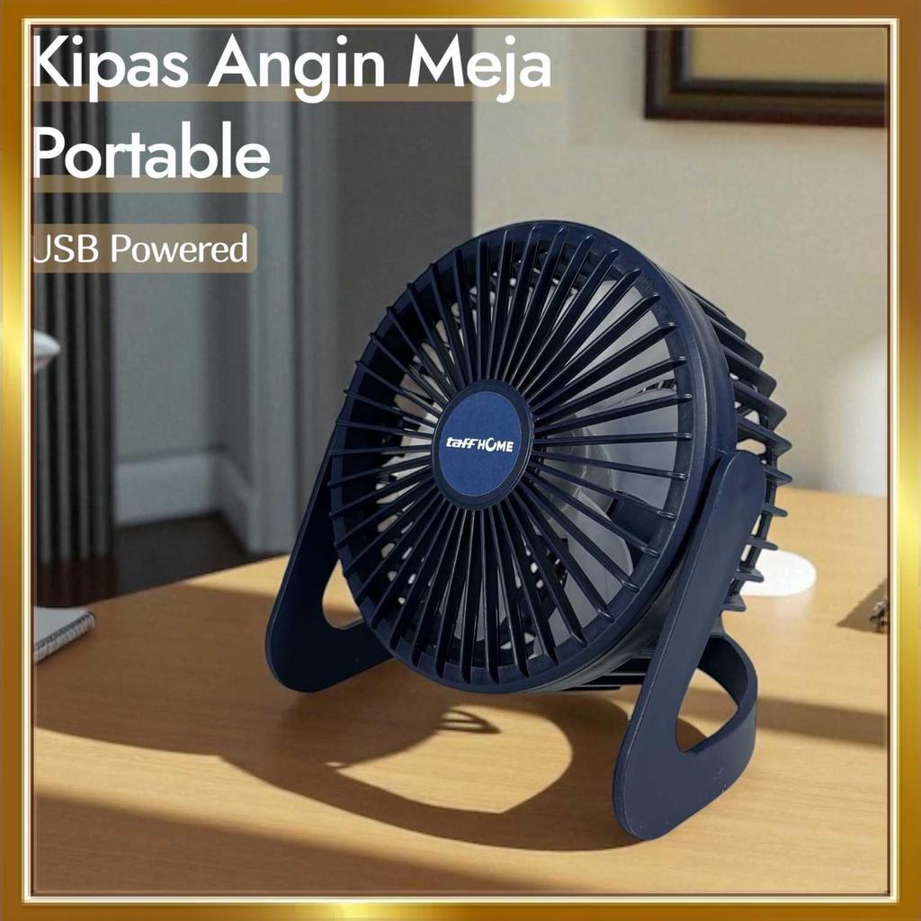 TaffHOME Kipas Angin Meja Portable Desk Fan USB 5 Inch 2.5W - YZ-007