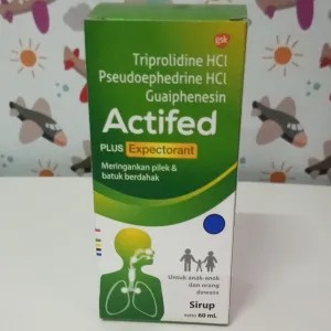 Actifed Plus Expectorant 60ml (Hijau)