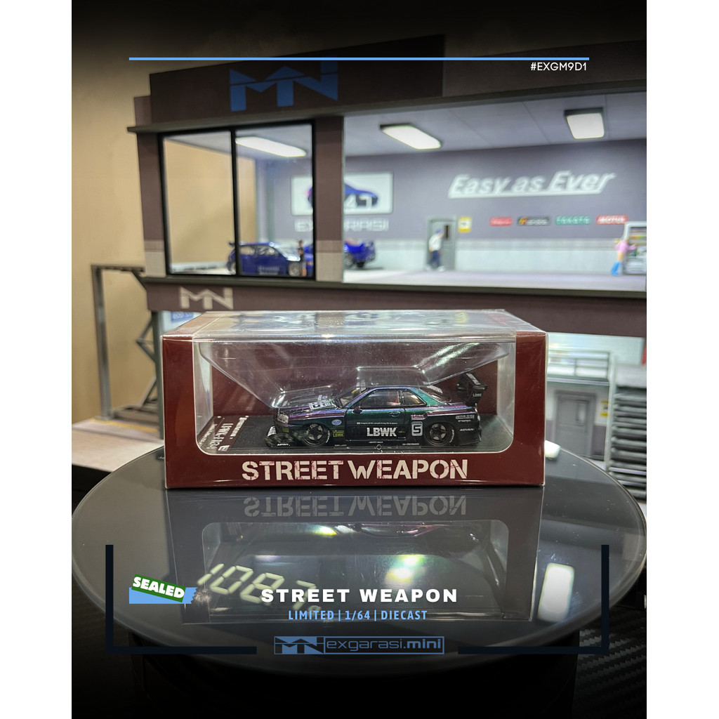 STREET WEAPON LBWK ER34 Nissan Skyline GTR R34 Limited of 555 - Chameleon