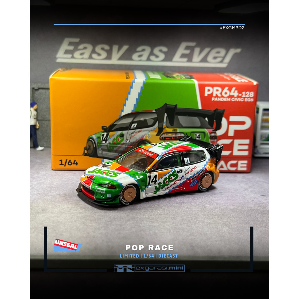 POP RACE Honda Pandem Civic EG6 - JACC
