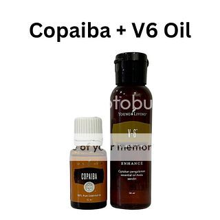 Dilute Copaiba + V6 5ml 10ml 15ml YL YLEO Essential Oil Roll On