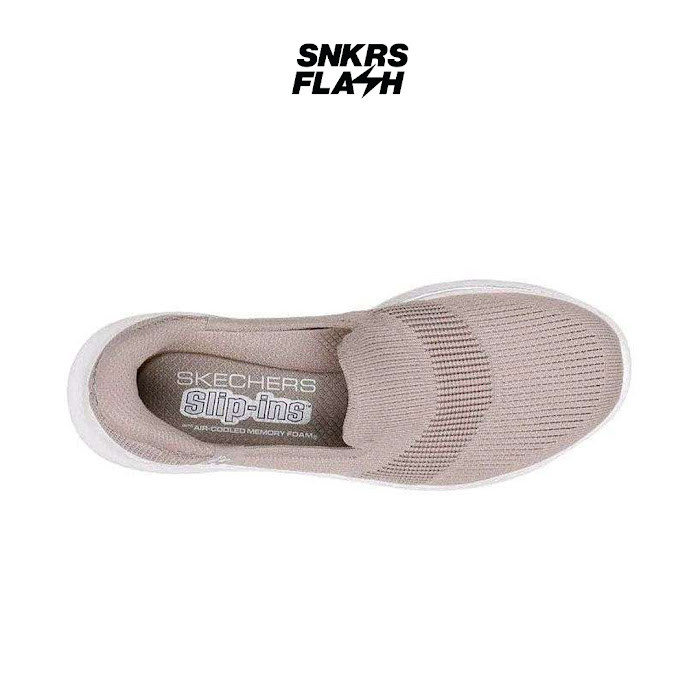 SKECHERS Go Walk 7 Taupe Sepatu Casual Wanita - 125258TPE - Size 40