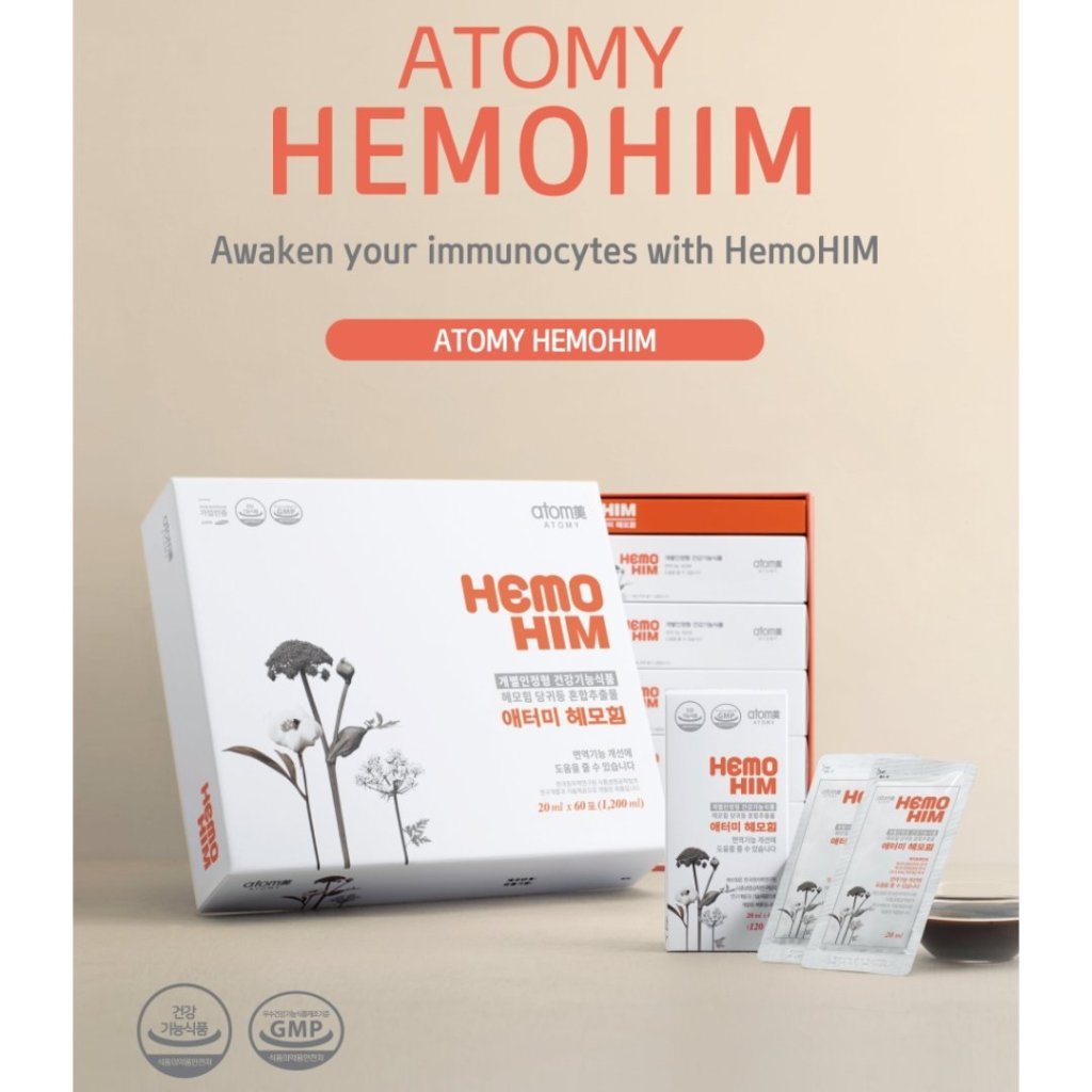 Atomy Hemohim Meningkatkan IMUN TUBUH (60 Sc) Asli Korea