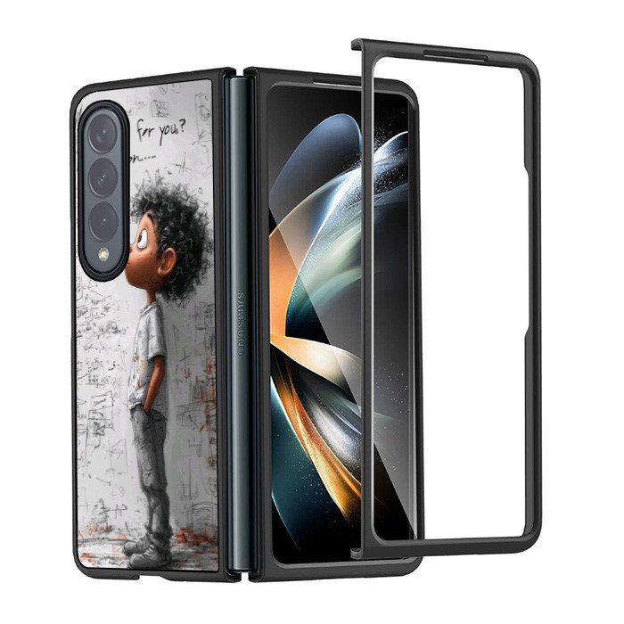 Hybrid Case Casing Samsung Galaxy Z Fold 7 6 5 4 3 5G I Have a Solution DV0113