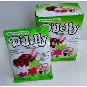 D Jelly (Forisa)Powder Jeli Rasa Kelapa Muda 10 gram