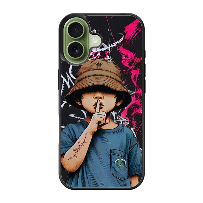 Case Casing Hybrid Custom iPhone 17 16 15 14 13 12 11 Pro Max Plus Mini Air SE Pixel Serenity FX0044