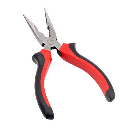 DI CHUANG JN34 Tang Lancip Needle Nose Pliers Tang Potong Kabel Listrik 8 Inch