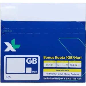 Kartu Perdana XL Segel