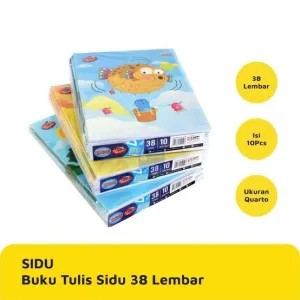 Buku Tulis Sidu 38 Lembar 1 pak