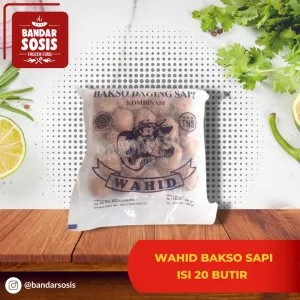 Bakso Sapi Wahid isi 20