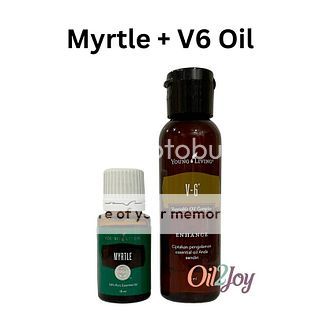 Dilute Myrtle + V6 5ml 10ml 15ml YL YLEO Essential Oil Roll On