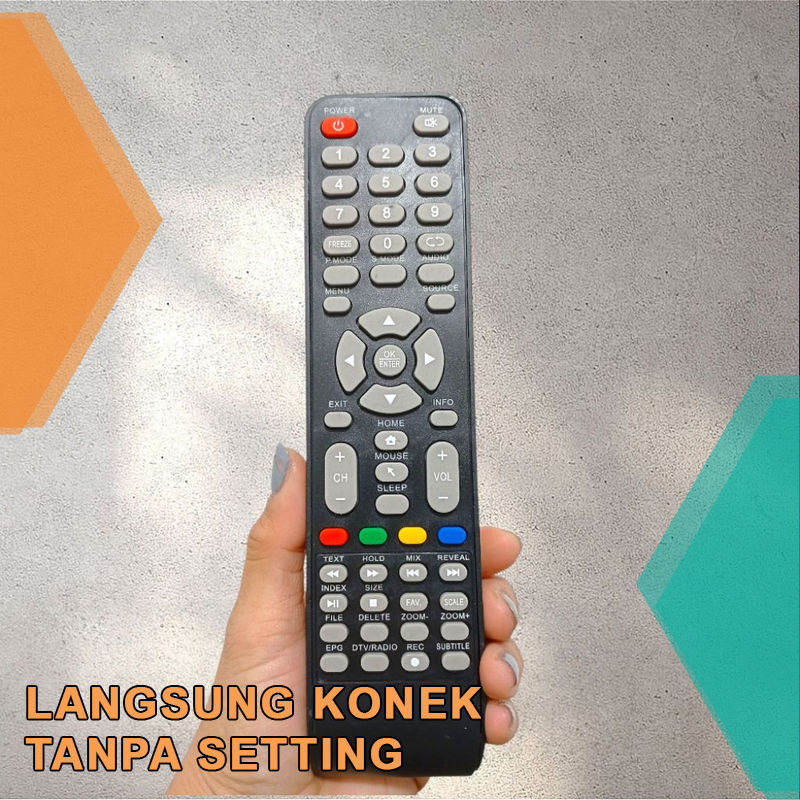 REMOTE AKARI SMART TV ANDROID SMART CONNECT AKARI RC9918AS AT-5432S AT-5442S AT-5450S AT-5455S AT-54