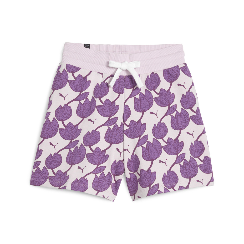 Celana Pendek Wanita Ess+ Blossom 5" Aop Shorts Tr Grape Mist 679352 60