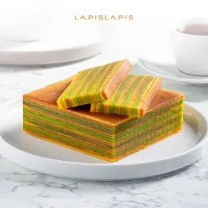Kue Lapis Legit Pandan