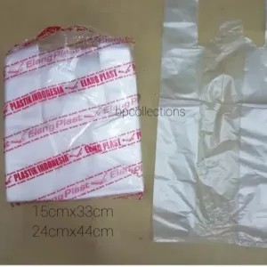 KANTONG PLASTIK PUTIH UKURAN KECIL