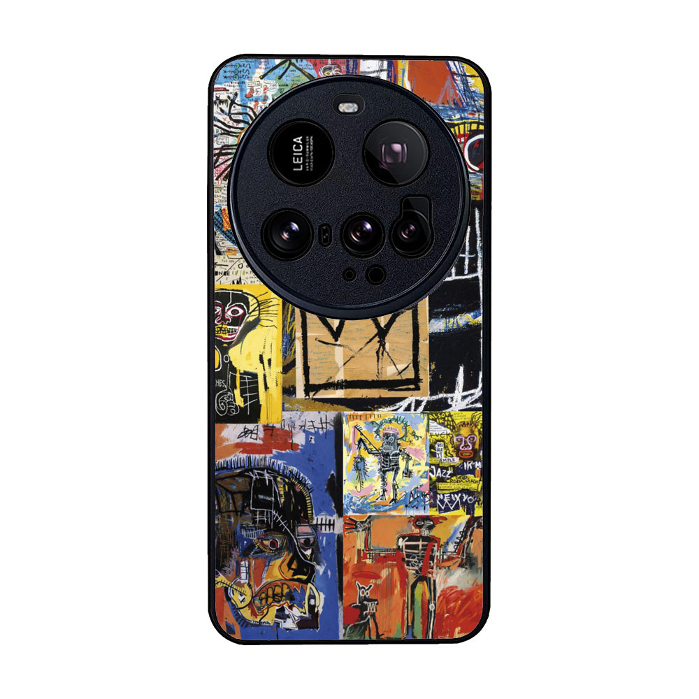 Case Casing Hybrid Softcase Xiaomi 15 14 14T Pro Ultra Basquiat Art Grunge Punk Doodle OCD0028-4
