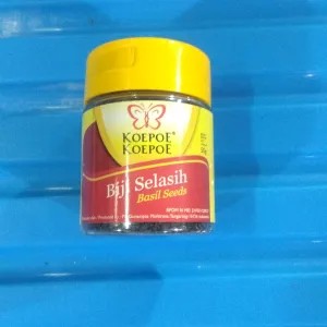 Biji selasih koepoe koepoe