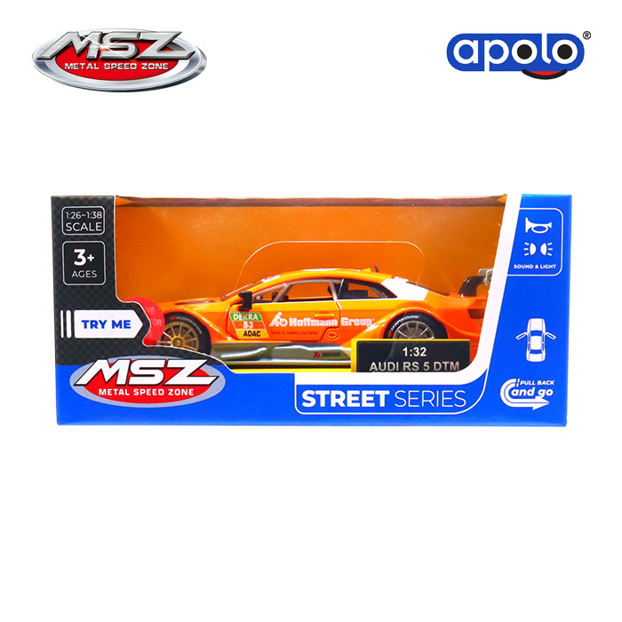 Agata Toys Official | MSZ 1:32 AUDI RS 5 DTM PB S&L - Orange