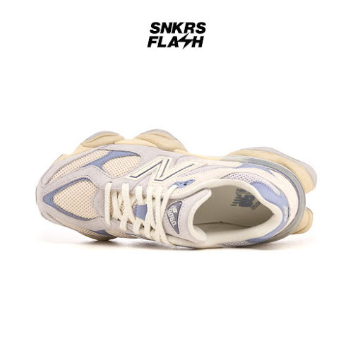 NEW BALANCE 9060 Pearl Grey Linen Sepatu Sneakers Wanita  - U9060EEL - Size 40