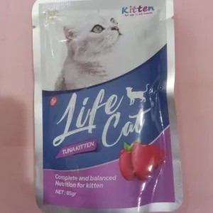 Life Cat Pouch Tuna Kitten