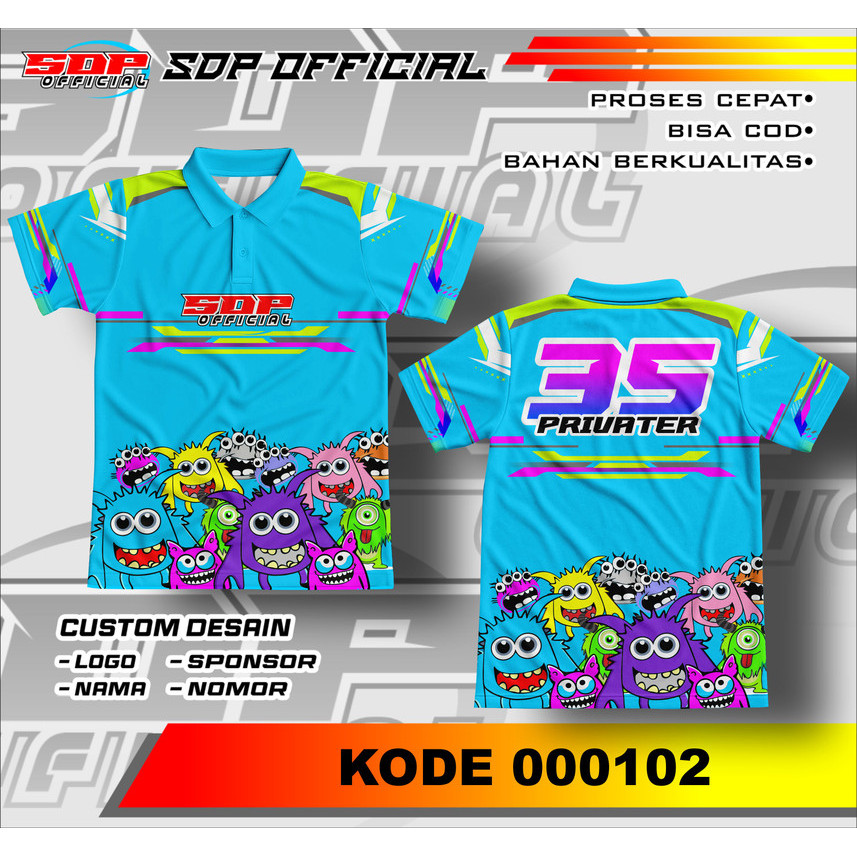Jersey Futsal Custom Full Printing Full Printing Premium – Baju Kaos Lengan Pendek Desain Team Custo
