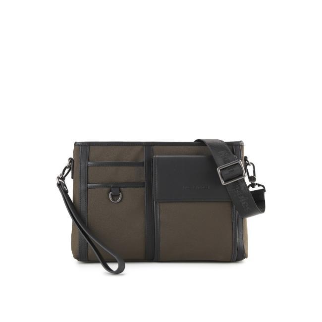 Hush Puppies Tas Pria William Clutch / Messenger Bag Khaki