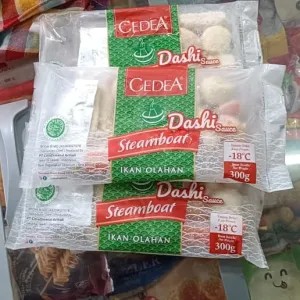 Steamboat ikan olahan Cedea