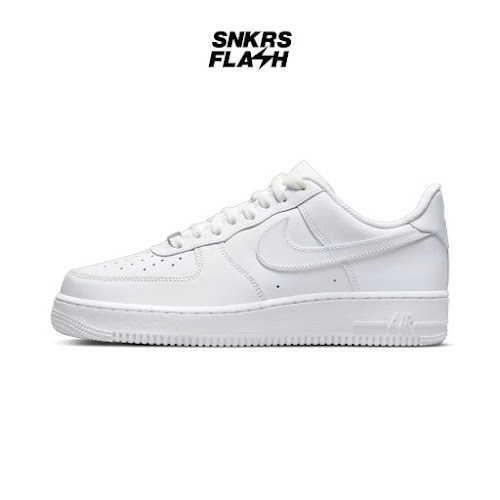 NIKE Air Force 1 07 Triple White Sepatu Sneakers Unisex - CW2288111 - Size 44